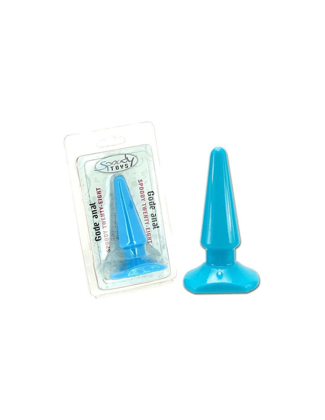 Plug néon bleu